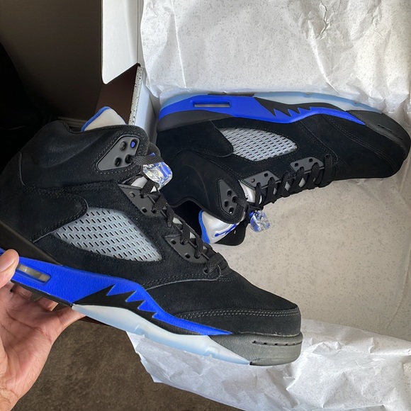 Air Jordan Retro 5 Racer Blue size 10.5 - Picture 2 of 7